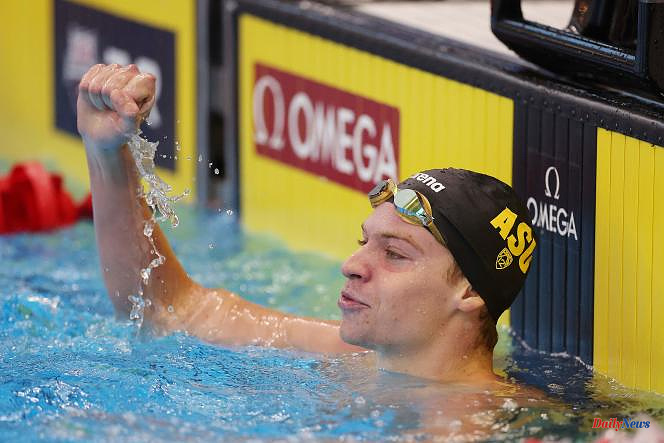 Swimmer Léon Marchand continues his quest for gold and breaks a Michael Phelps record in the Pro Series