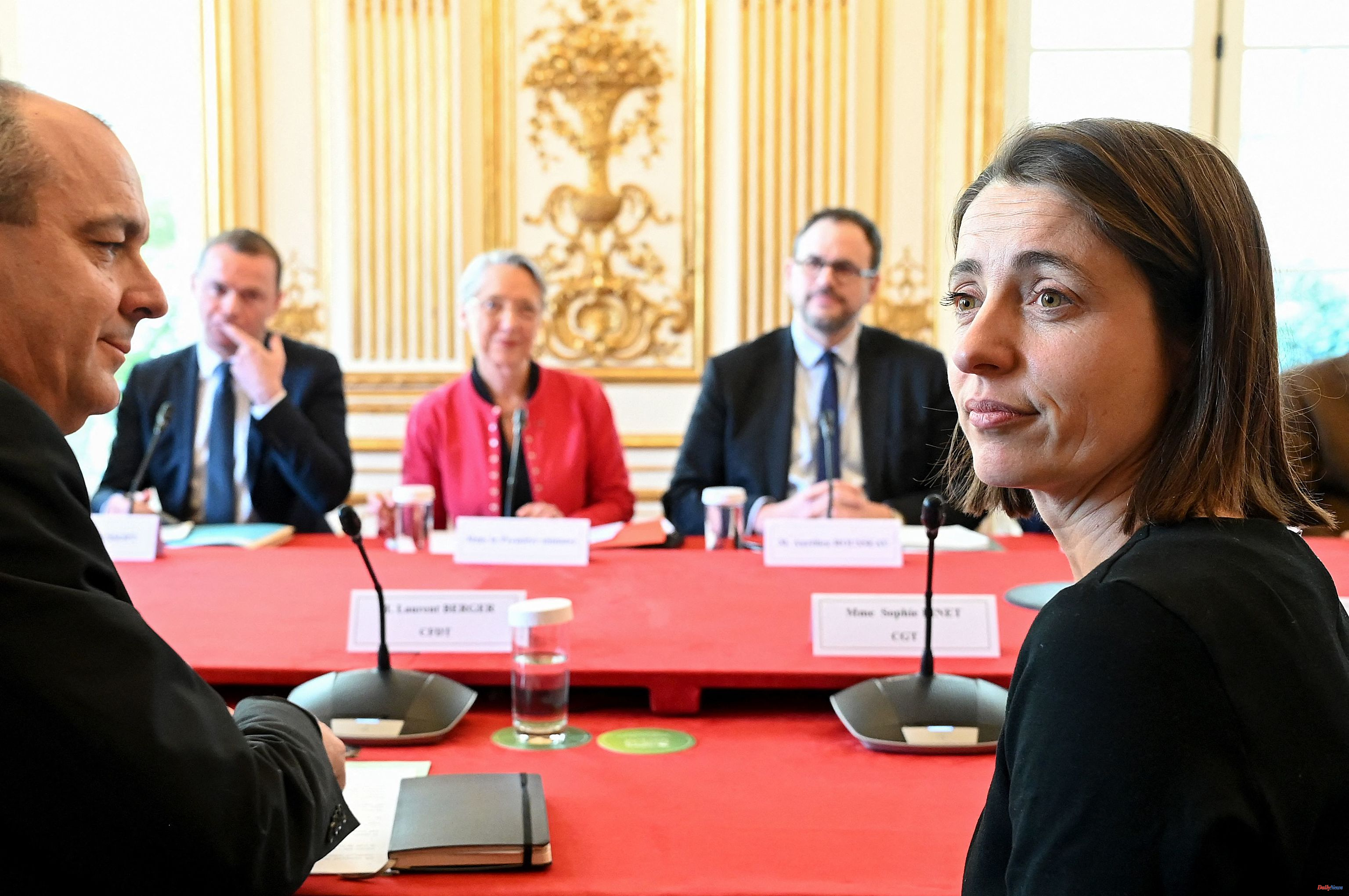 Politics The meeting of the French Government with the unions to unblock the pension crisis fails