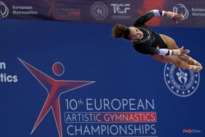 Gymnastics: Frenchwoman Coline Devillard crowned European jumping champion