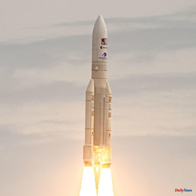 Juice mission to Jupiter successfully lifted off from Kourou base