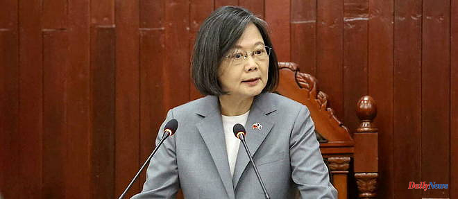 Taiwan president slams 'constant threats' from Beijing