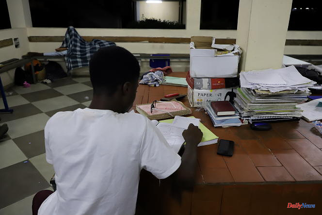 The galley of "Kosovars", students without accommodation in Côte d'Ivoire