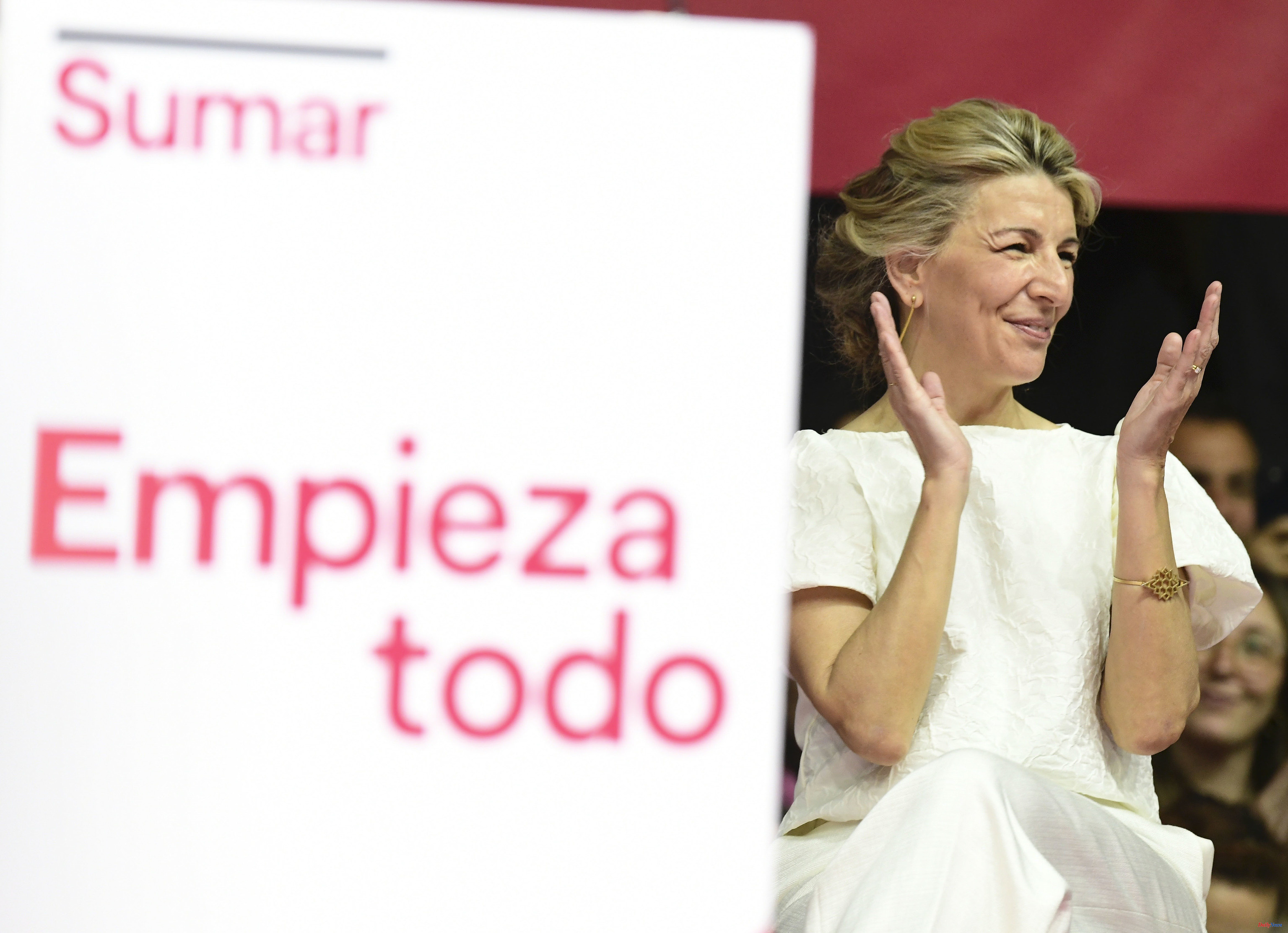 Politics Yolanda Díaz takes over from Podemos by rejecting "guardianship": "I belong to no one... I want to be the first female president of Spain"