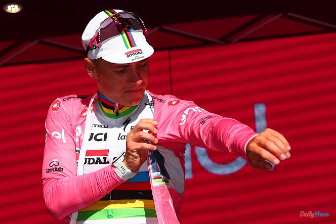 Giro 2023: Remco Evenepoel, imperial on the inaugural time trial, already wears the pink jersey