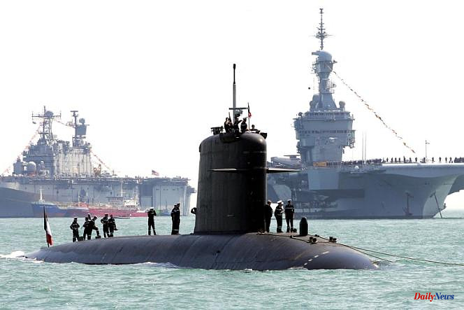 The nuclear submarine "Pearl" returns to sea, three years after a fire on board
