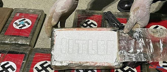 Peru: seizure of 58 kg of cocaine flocked with Nazi symbols