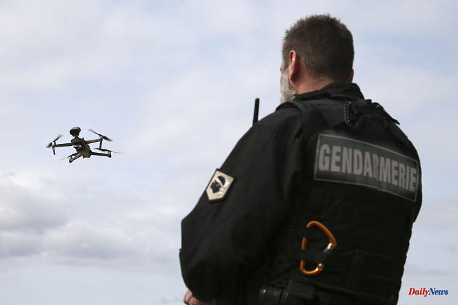 Use of drones by law enforcement: the Council of State rejects the request for suspension of the implementing decree