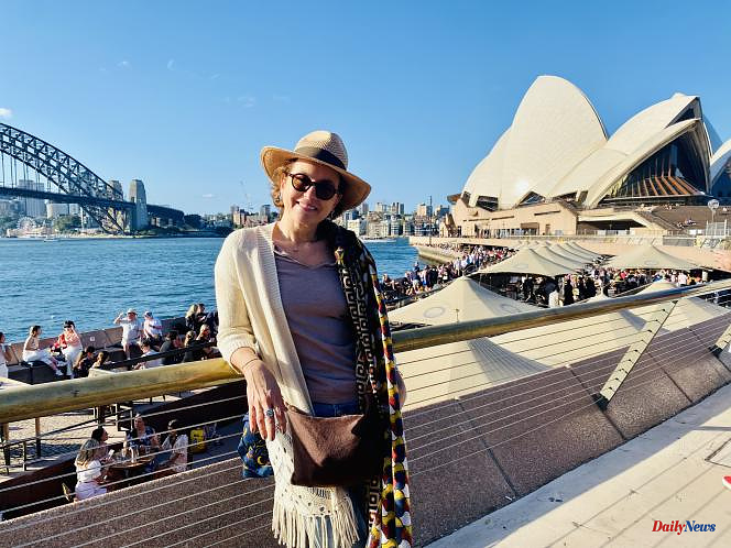 "Echappées belles" on France 5: Sophie Jovillard on a "Boat-trip" on the Australian coast
