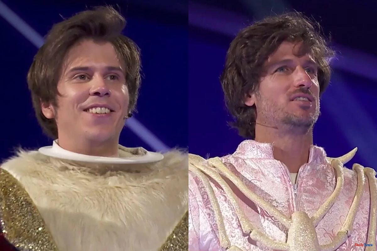 Television Mask Singer unmasks Tiger and Skeleton: ElRubius and Feliciano Lopez
