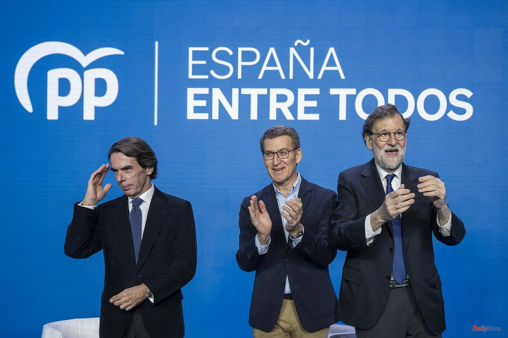 Appointment with the polls Aznar and Rajoy turn to key regions for the PP on 28-M