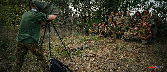 On the front line, a Korean War camera captures Ukrainian soldiers