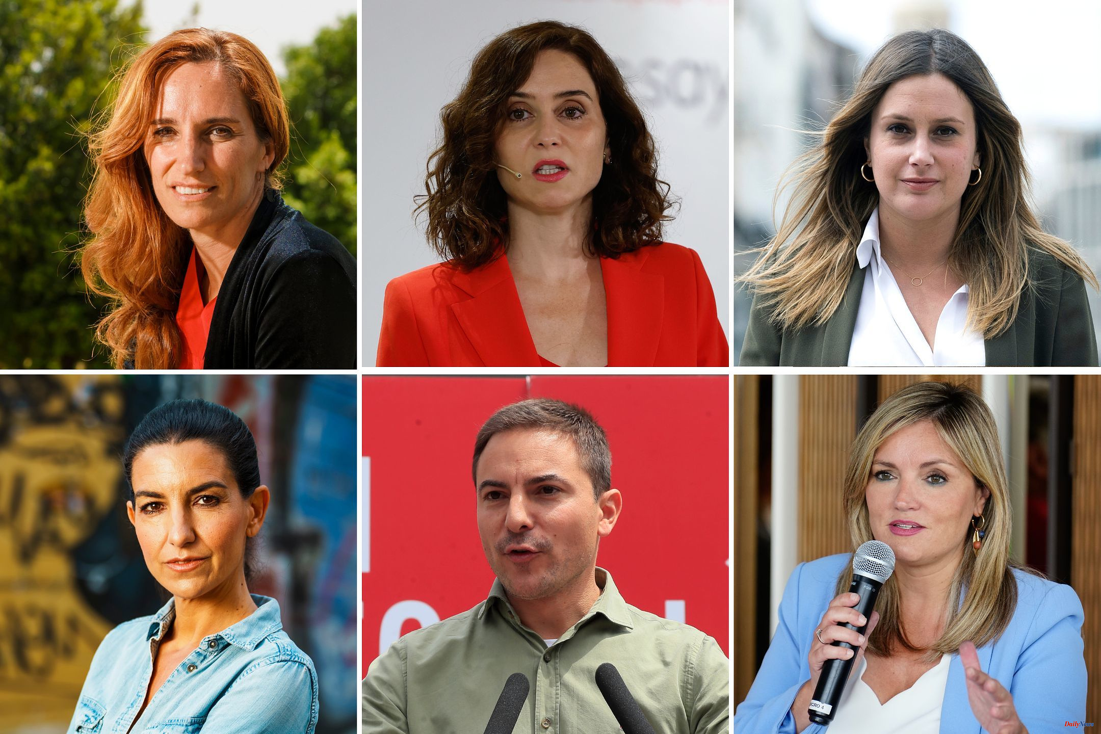 28M All the candidates of the Community of Madrid to the regional elections 2023