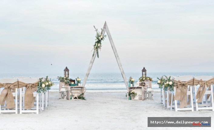 A dream wedding in Georgia: a wedding on the beach