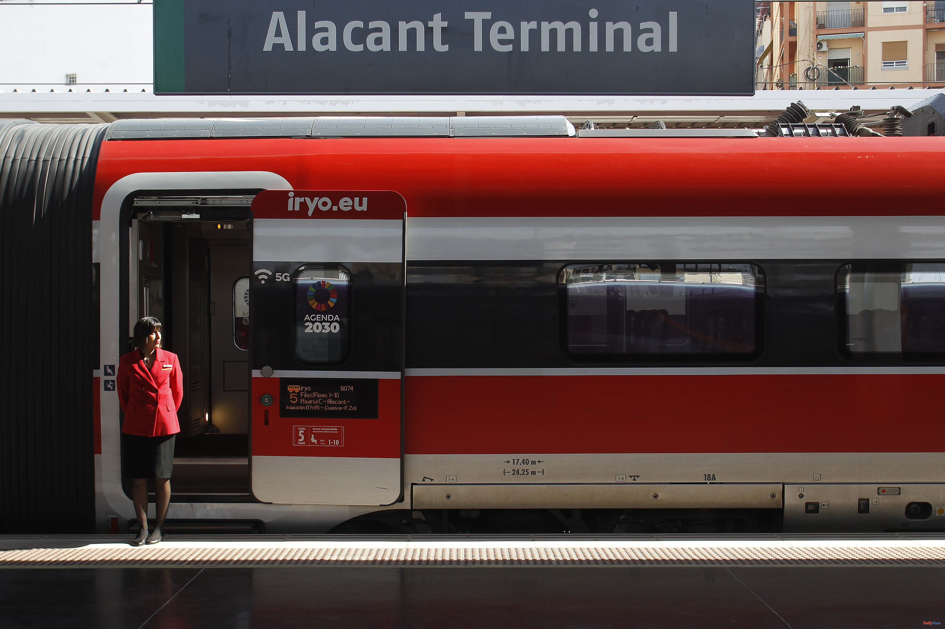 Transporte Iryo completes its High Speed ​​offer between Alicante and Madrid, reaching four journeys per day