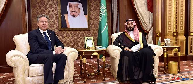 Blinken discusses human rights on day one of visit to Saudi Arabia