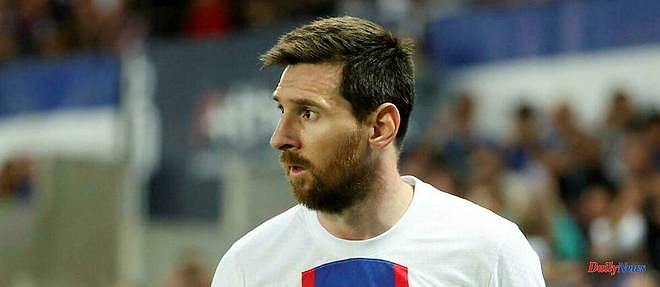 Lionel Messi whistled for his last at the Parc des Princes