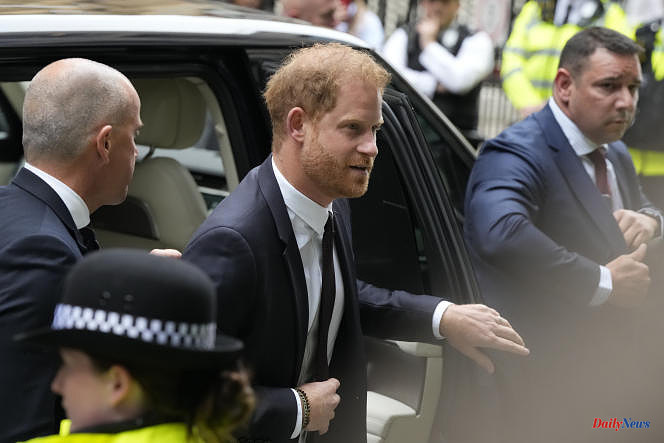 Prince Harry testifies in a London court, a first for a member of the royal family in more than a century