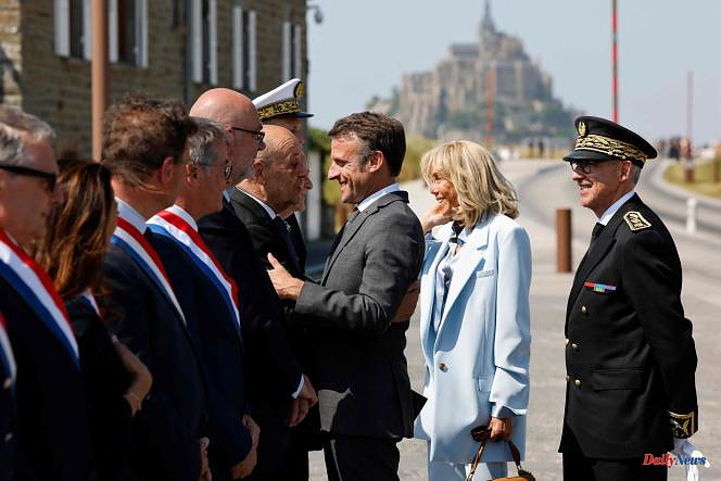 Emmanuel Macron celebrates the millennium of the abbey of Mont-Saint-Michel: "We will continue our work as builders"