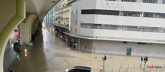 Hong Kong hit by historic rains
