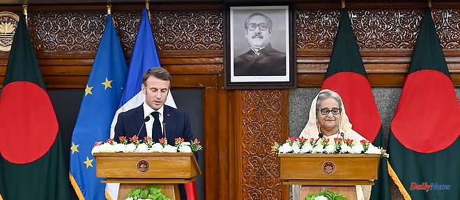In Dhaka, Macron defends his “third way” and evokes a “commitment” to ten Airbuses