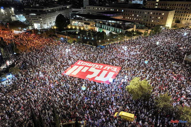 In Israel, a new demonstration against justice reform on the eve of a key Supreme Court hearing