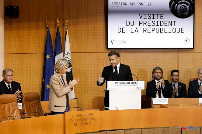 Emmanuel Macron in Corsica: “The unity of the Republic is a principle which already has many exceptions, particularly overseas”