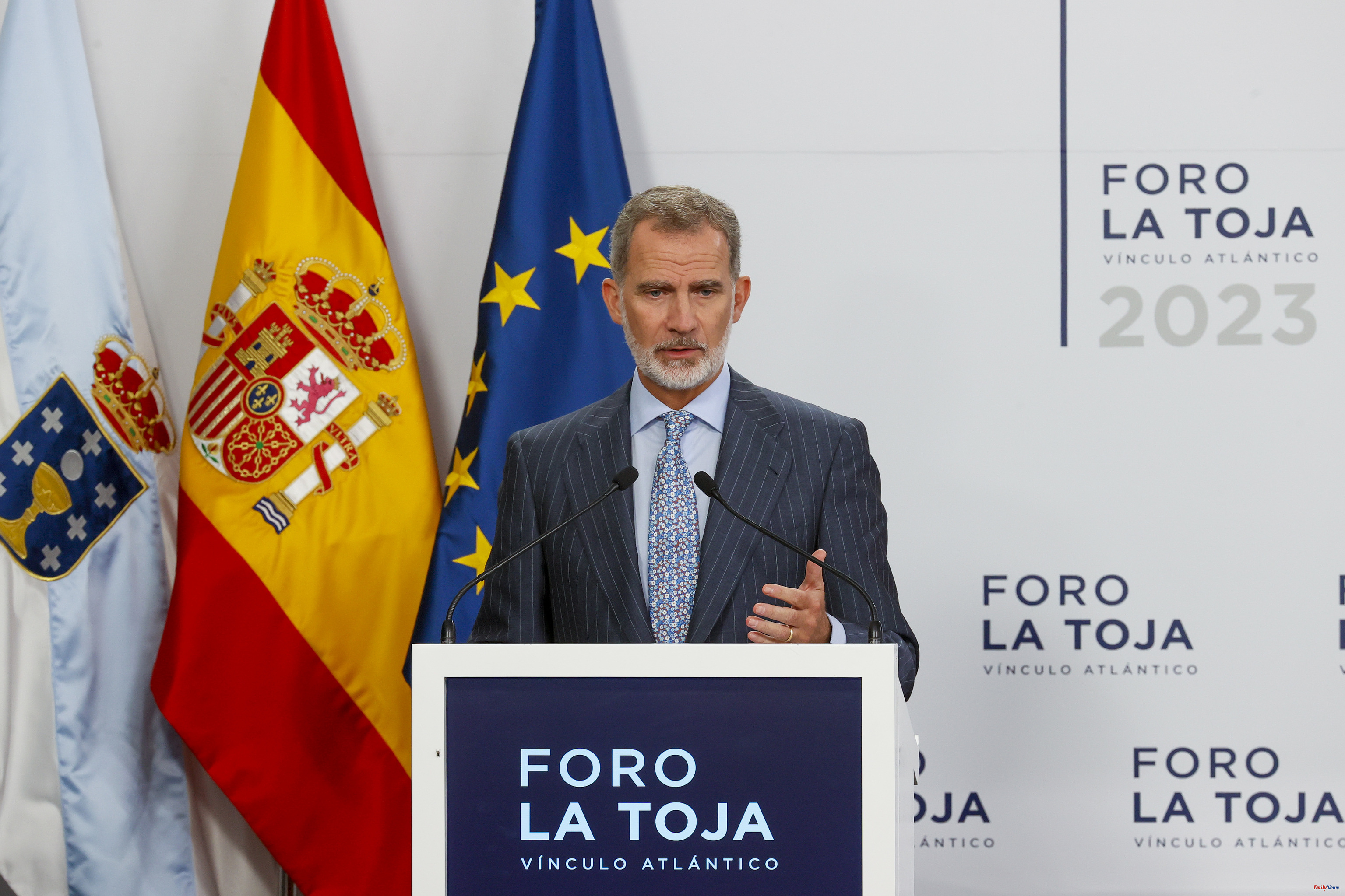 Casa Real Felipe VI appeals to "calmness and the will to understand different points of view" in "matters that mark our future and our present"