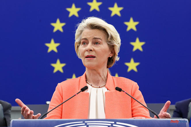 Ursula von der Leyen defends her record less than a year before the European elections, in her State of the Union speech