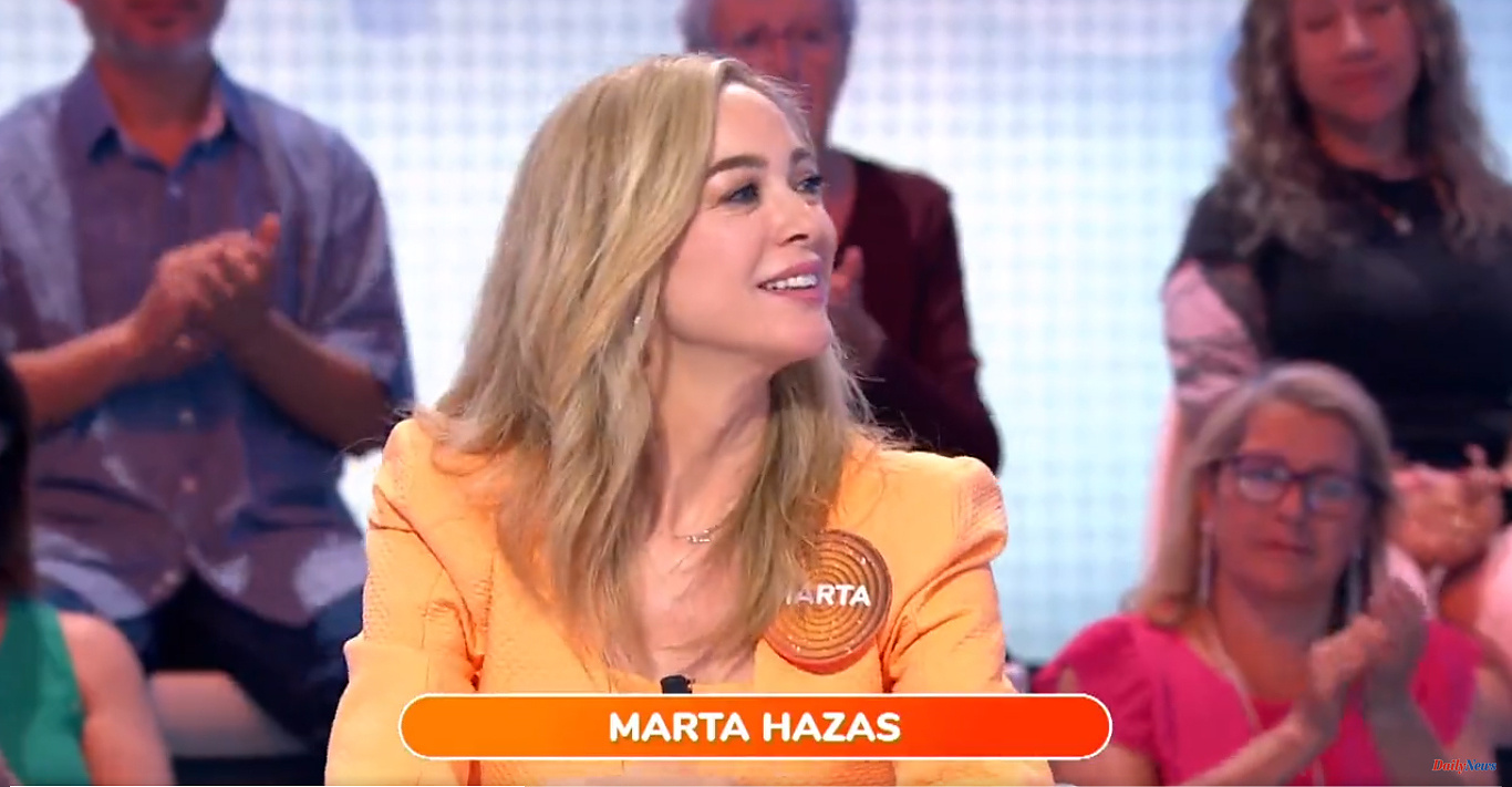 Television Who is Marta Hazas, the new guest of Pasapalabra