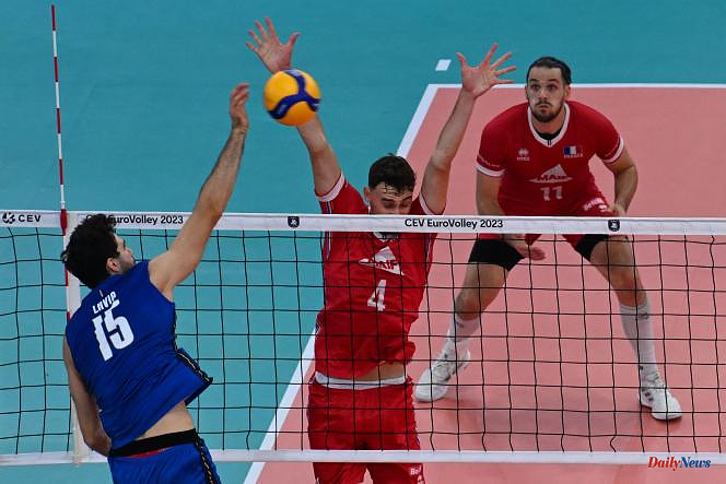 Euro volleyball 2023: the French lose to the Italians in the semi-final
