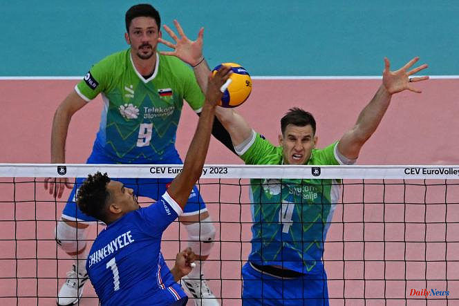 Euro volleyball: the Blues fail at the foot of the podium