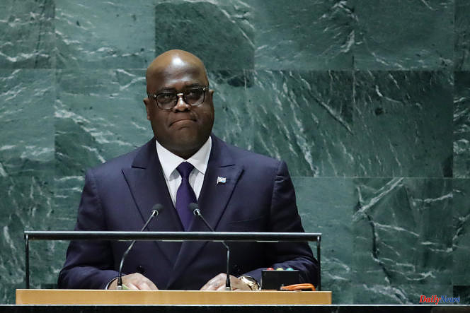 At the UN, Congolese President Félix Tshisekedi insists on an “accelerated” withdrawal of peacekeepers