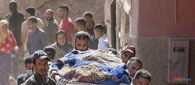 Morocco: rescuers at work, more than 2,100 dead in the earthquake