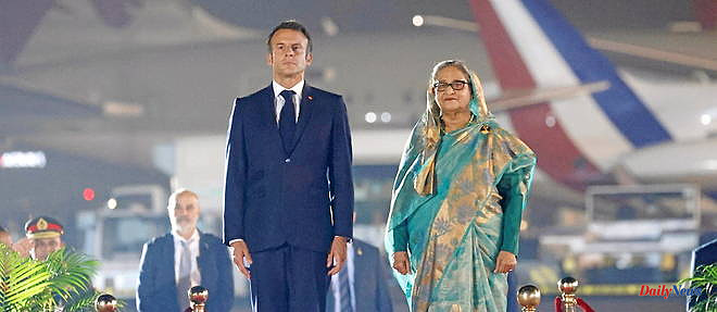 In Bangladesh, Macron wants to "consolidate" the "Indo-Pacific strategy"