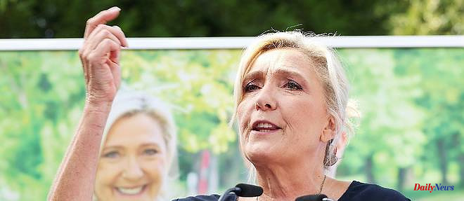 Le Pen castigates Macron’s “mix of marketing and dishonesty”