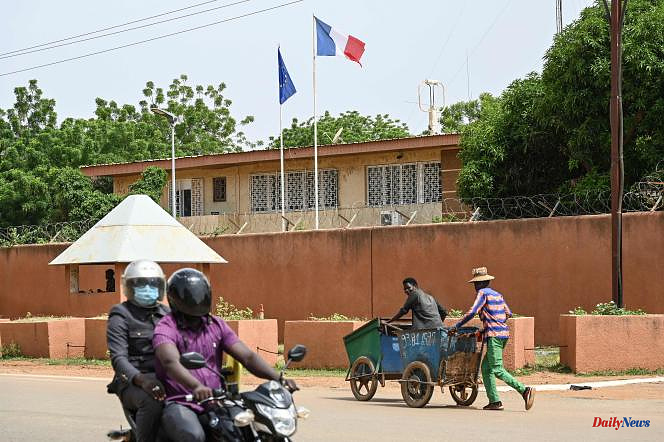 The French ambassador to Niger, Sylvain Itté, returned to Paris
