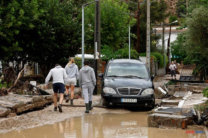 In Spain, torrential rains left dead and missing