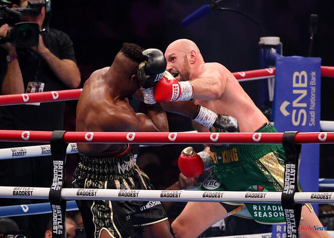 Boxing: Tyson Fury narrowly wins against Francis Ngannou