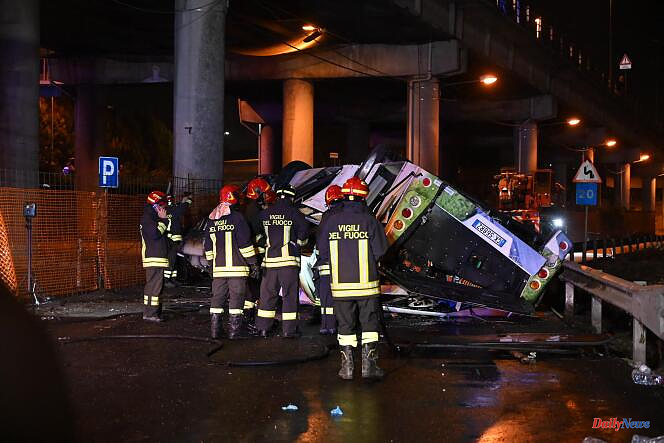 Venice: a bus falls from a bridge, “at least twenty dead” in the accident, according to the mayor