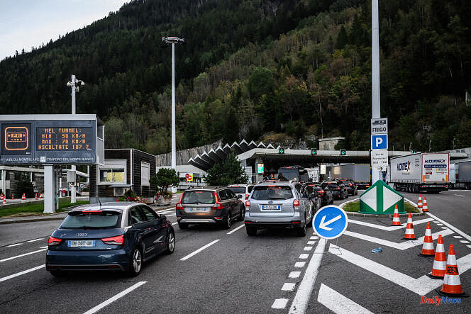 The Mont-Blanc tunnel closes for two months from October 16 for maintenance work