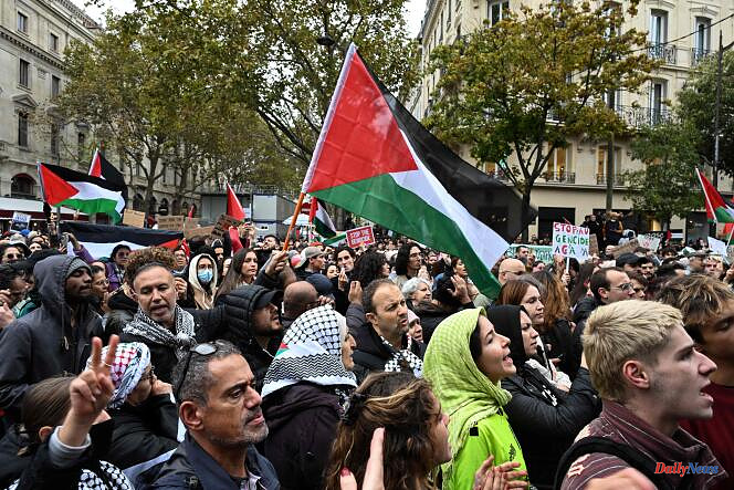 Israel-Hamas war: thousands of people gathered in Paris, despite the ban on demonstrations in support of Palestine