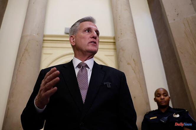 United States: Republican leader of the House of Representatives, Kevin McCarthy, targeted by a motion of censure from his own camp