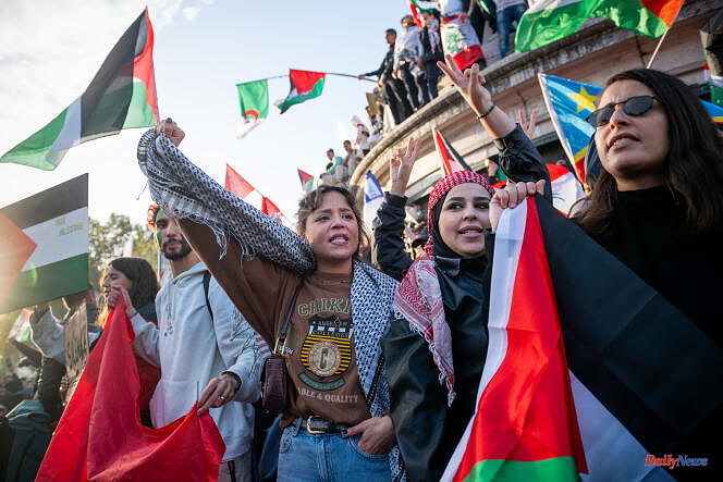 A pro-Palestinian demonstration planned in Paris on Saturday banned by the police chief