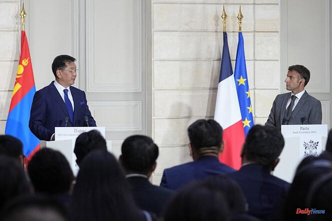 At the Elysée, the French group Orano signs an agreement to exploit a uranium mine in Mongolia