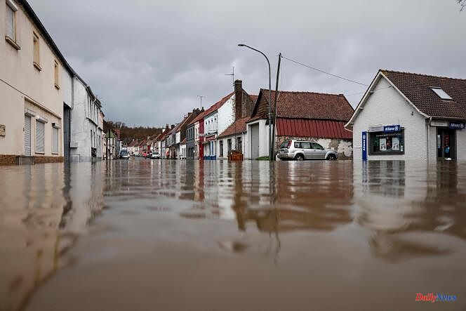 Pas-de-Calais flooded after a night of torrential rain