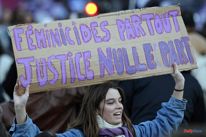 Demonstration against violence against women: thousands of people marched in Paris and major cities in France