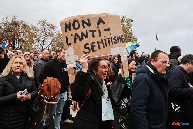 March against anti-Semitism, bombings in Gaza, floods in Pas-de-Calais... Five things to remember from the weekend