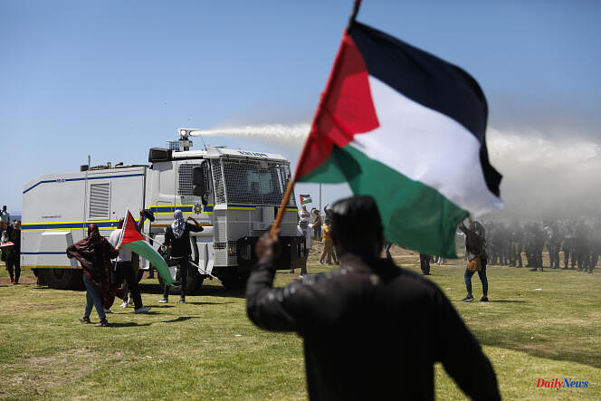 South Africa: tensions in Cape Town between pro-Israel and pro-Palestinian demonstrators