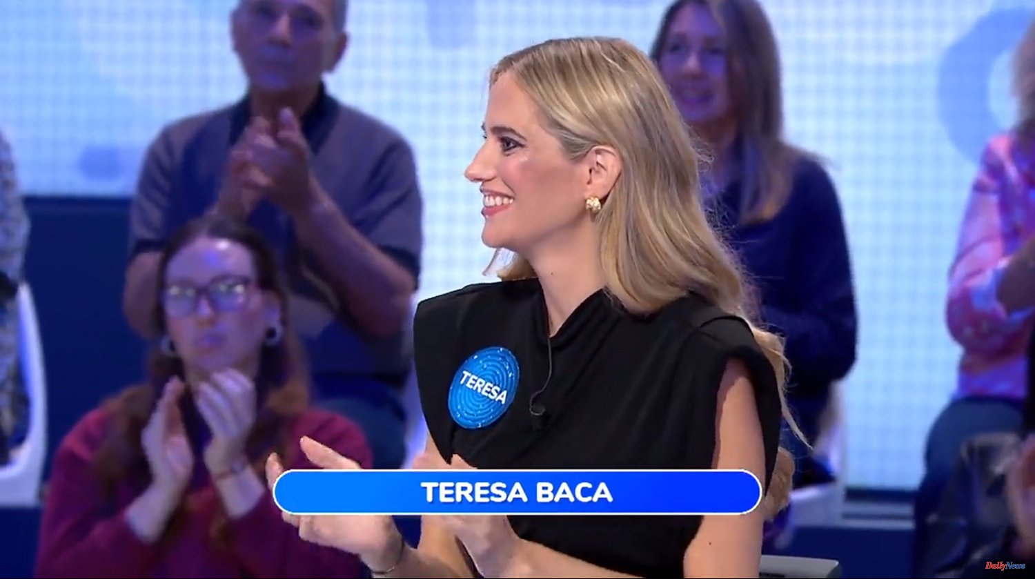 Television Who is Teresa Baca, the new guest of Pasapalabra