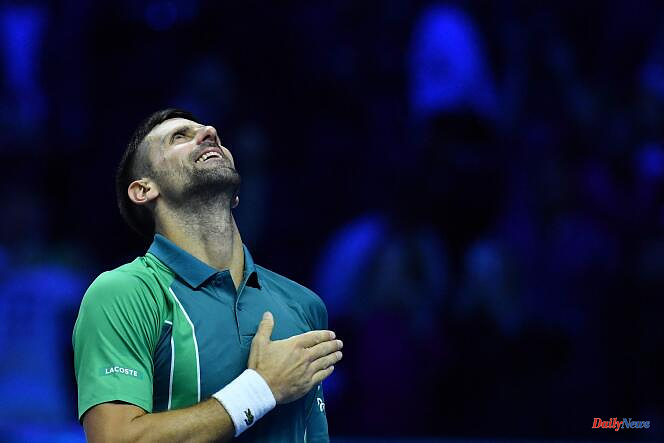 Novak Djokovic assured of finishing the year number 1 in the world after his victory against Holger Rune at the Masters